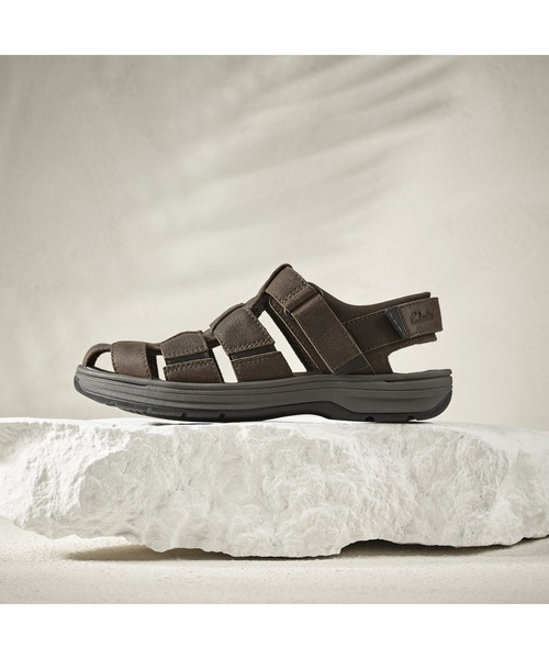 【Clarks】Saltway Coveサンダル★国内発関税込 Saltway Cove / ソルトウェイコーヴ （ダークブラウンレザー