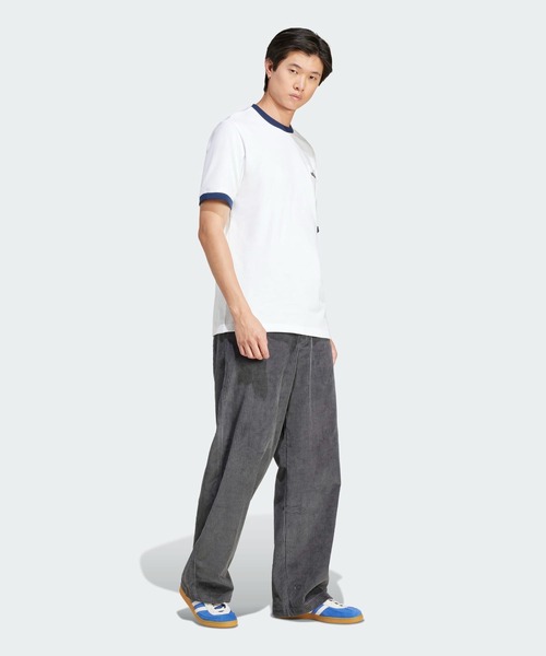 【関税・送料込み】adidas クラシック コントラスト 半袖Tシャツ セール】コントラスト 半袖Tシャツ / アディダスオリジナルス