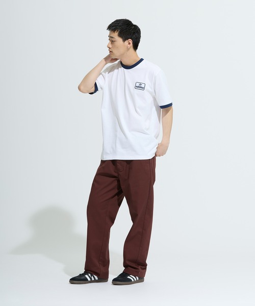 adidas（アディダス）の「コントラスト 半袖Tシャツ / アディダスオリジナルス adidas Originals（Tシャツ/カットソー・メンズ・ホワイト/ブルー・XX-LARGE/3XL/LARGE/MEDIUM/SMALL/X-LARGE/X-SMALL）」の13枚目の写真