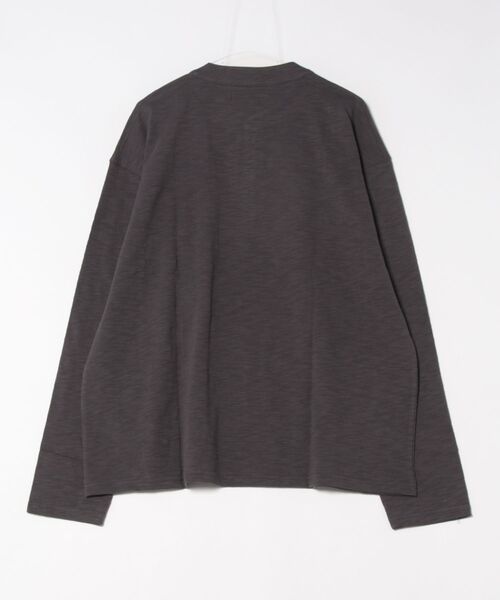 ZPLISH(ジプリシュ)の「ZPLISH/HENLYNECKロングスリーブ(Tシャツ/カットソー・メンズ・ブラック/ホワイト/チャコール・FREE)」の4枚目の写真