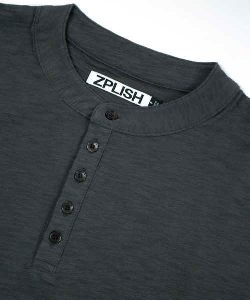 ZPLISH(ジプリシュ)の「ZPLISH/HENLYNECKロングスリーブ(Tシャツ/カットソー・メンズ・ブラック/ホワイト/チャコール・FREE)」の10枚目の写真