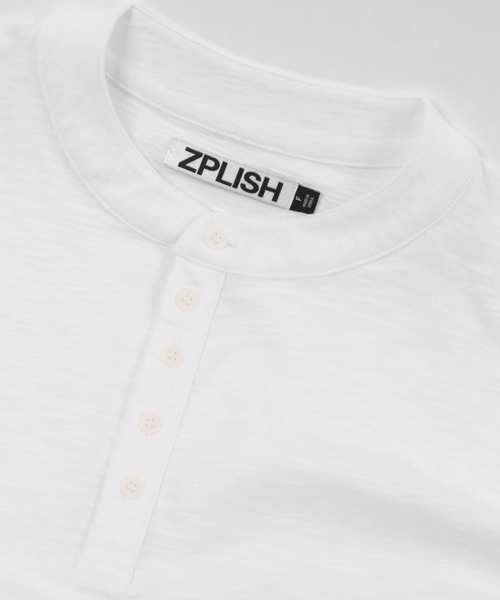 ZPLISH(ジプリシュ)の「ZPLISH/HENLYNECKロングスリーブ(Tシャツ/カットソー・メンズ・ブラック/ホワイト/チャコール・FREE)」の8枚目の写真