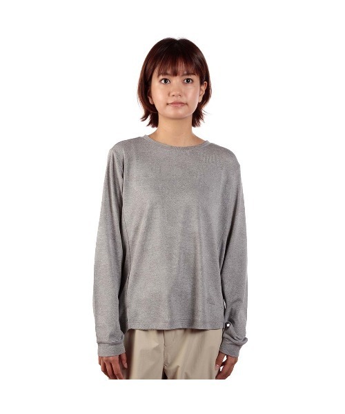 Foxfire(フォックスファイヤー)の「SCウィンドパスクルー(Tシャツ/カットソー・レディース・ライトグレー/ミント・S/M/L)」の1枚目の写真