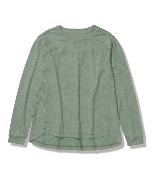Foxfire(フォックスファイヤー)の「SCウィンドパスクルー(Tシャツ/カットソー・レディース・ライトグレー/ミント・S/M/L)」の2枚目の写真