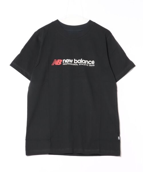 NEW BALANCE(ニューバランス)の「《New Balance》MT51933(Tシャツ/カットソー・メンズ・ホワイト/ブラック/グリーン系その他・S/M/L/2XL/XL)」の2枚目の写真