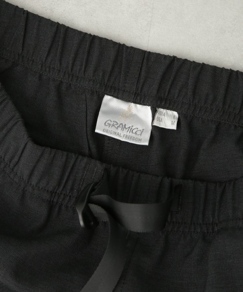 Gramicci(グラミチ)の「Gramicci/別注 LINEN BLEND PACKABLE SHORT(その他パンツ・メンズ・グレー/ブルー/ブラック/グリーン・L/M/S)」の11枚目の写真