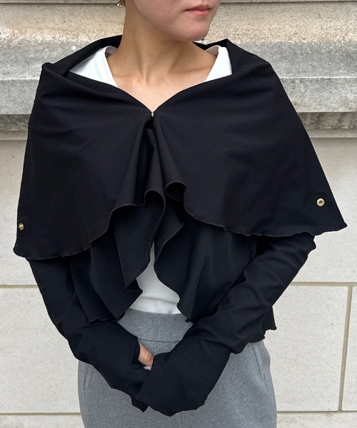 完売品‼️即発送‼️新品‼️1週間だけ出品、JENNE、UVボレロ 日本製まんまるUVカットボレロ(接触冷感)（カーディガン/ボレロ