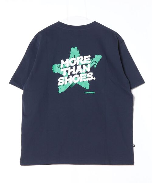 CONVERSE（コンバース）の「【別注】コンバース  AP ブラッシュ PT S/S Tシャツ 限定コラボ（Tシャツ/カットソー・メンズ・ホワイト/ペールイエロー/ネイビー・M/LL/L）」の4枚目の写真
