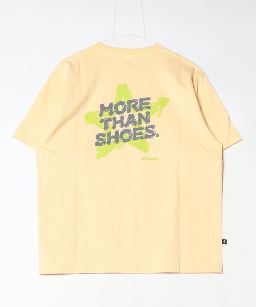 CONVERSE（コンバース）の「【別注】コンバース  AP ブラッシュ PT S/S Tシャツ 限定コラボ（Tシャツ/カットソー・メンズ・ホワイト/ペールイエロー/ネイビー・M/LL/L）」の5枚目の写真