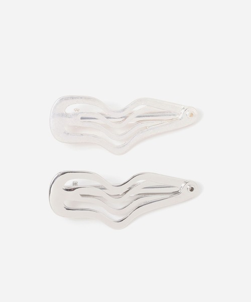 FOREVER 21（フォーエバー トゥエンティーワン）の「デザインヘアピン（ヘアピン・レディース・シルバー・FREE）」の2枚目の写真