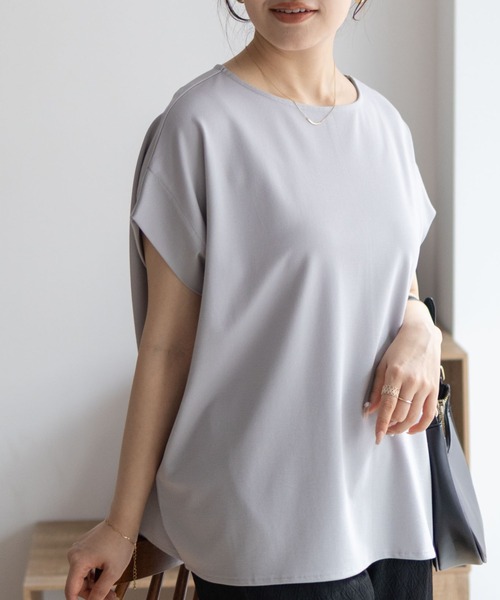 Howdy Marie(ハウディ―マリー)の「Howdy Marie フレンチスリーブプルオーバー(Tシャツ/カットソー・レディース・ホワイト/ブラック/グレー・M/L)」の3枚目の写真