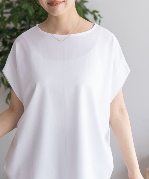 Howdy Marie(ハウディ―マリー)の「Howdy Marie フレンチスリーブプルオーバー(Tシャツ/カットソー・レディース・ホワイト/ブラック/グレー・M/L)」の6枚目の写真