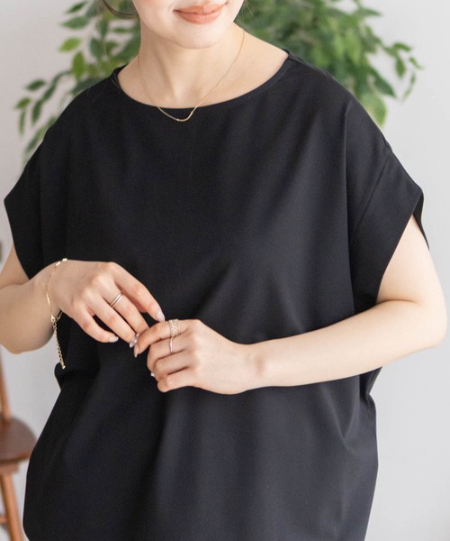Howdy Marie(ハウディ―マリー)の「Howdy Marie フレンチスリーブプルオーバー(Tシャツ/カットソー・レディース・ホワイト/ブラック/グレー・M/L)」の10枚目の写真