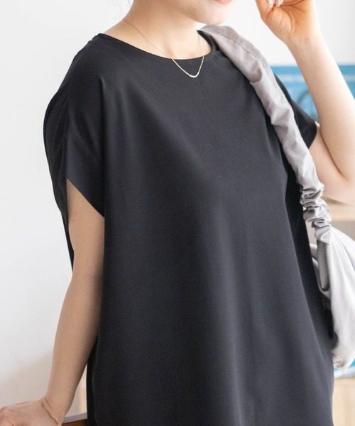 Howdy Marie(ハウディ―マリー)の「Howdy Marie フレンチスリーブプルオーバー(Tシャツ/カットソー・レディース・ホワイト/ブラック/グレー・M/L)」の9枚目の写真