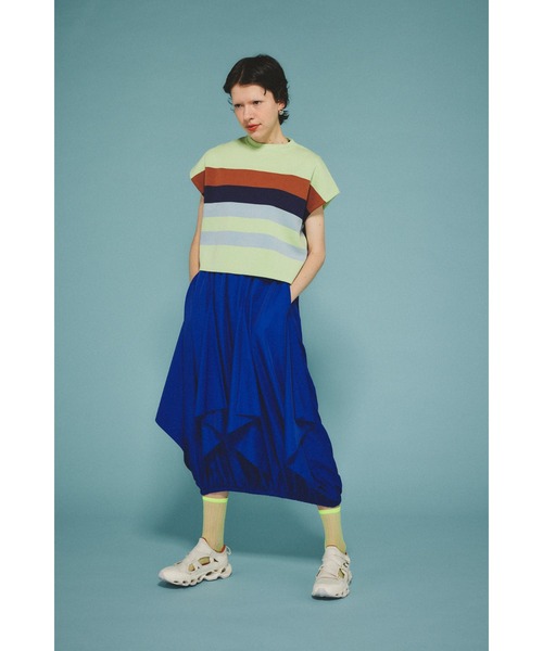トップス HeRIN.CYE Random border knit tops トップス HeRIN.CYE Random border knit tops HeRIN.CYE