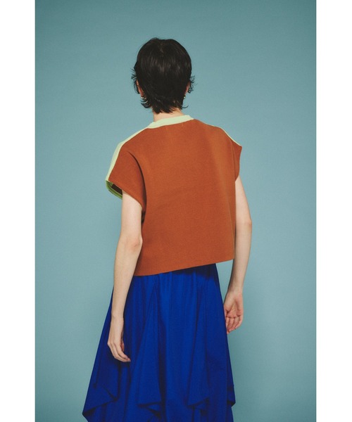 セール】Border box tops ボーダーボックストップス（Tシャツ