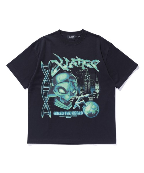 RULES THE WORLD S/S TEE（Tシャツ/カットソー）｜XLARGE（エクストラ