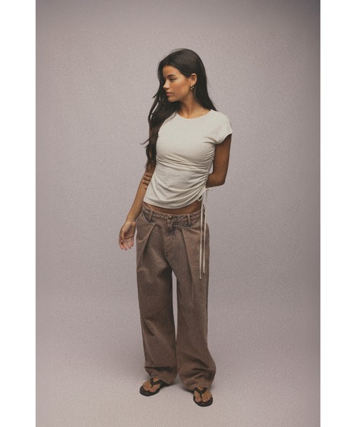 ALEXIA STAM（アリシアスタン）の「Color Denim Pants/カラーデニムパンツ（デニムパンツ・レディース・ブロンズ/サンドベージュ・0/1/2/3）」の11枚目の写真