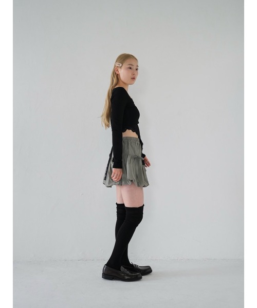 Uenui(ウニュイ)の「lace body suit tops(Tシャツ/カットソー・レディース・ブラック/ホワイト・FREE)」の20枚目の写真