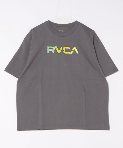 RVCA（ルーカ）の「RVCA/ルーカ 半袖Tシャツ ブランドロゴ オーバーサーズ BF04A-203（Tシャツ/カットソー・メンズ・ホワイト/ダークグレー/ブラック・L/M/S）」の5枚目の写真
