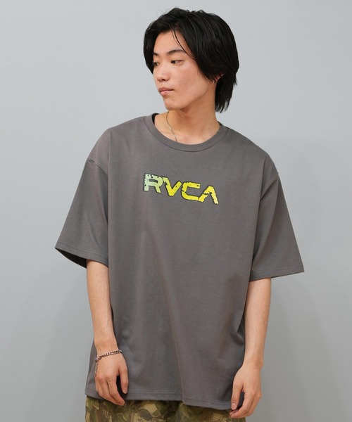 RVCA（ルーカ）の「RVCA/ルーカ 半袖Tシャツ ブランドロゴ オーバーサーズ BF04A-203（Tシャツ/カットソー・メンズ・ホワイト/ダークグレー/ブラック・L/M/S）」の15枚目の写真