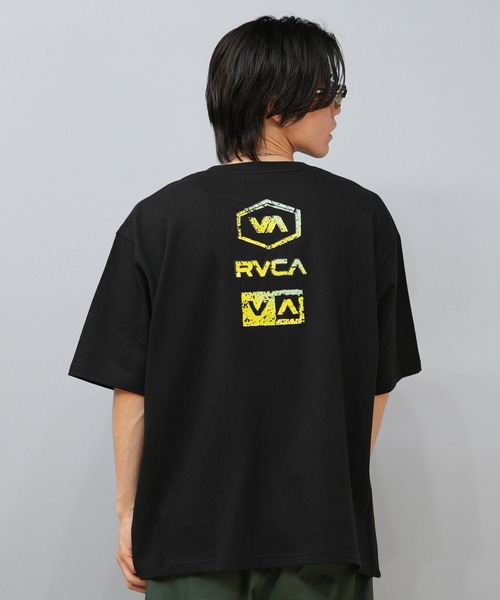 RVCA（ルーカ）の「RVCA/ルーカ 半袖Tシャツ ブランドロゴ オーバーサーズ BF04A-203（Tシャツ/カットソー・メンズ・ホワイト/ダークグレー/ブラック・L/M/S）」の21枚目の写真