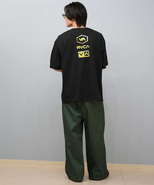 RVCA（ルーカ）の「RVCA/ルーカ 半袖Tシャツ ブランドロゴ オーバーサーズ BF04A-203（Tシャツ/カットソー・メンズ・ホワイト/ダークグレー/ブラック・L/M/S）」の17枚目の写真