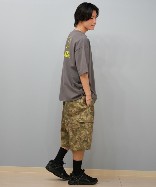 RVCA（ルーカ）の「RVCA/ルーカ 半袖Tシャツ ブランドロゴ オーバーサーズ BF04A-203（Tシャツ/カットソー・メンズ・ホワイト/ダークグレー/ブラック・L/M/S）」の8枚目の写真