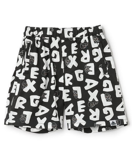 新品　XLARGE KIDS　グラフィティ総柄　セットアップ　ハーフパンツ XLARGE KIDS パンツ グラフィティ総柄ショートパンツ キッズ
