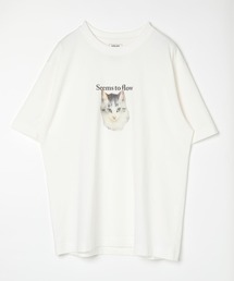 GLOBAL WORK | グラフィックTシャツ2/半袖/492473(Tシャツ/カットソー)