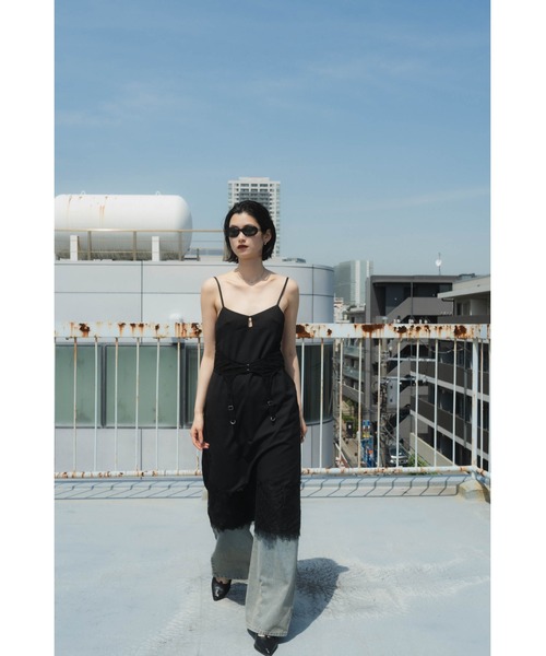 Knuth Marf ドレス クヌースマーフ ワンピース オケージョンワンピース lace docking one piece（ワンピース）｜Knuth Marf