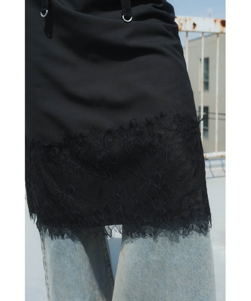 Knuth Marf(クヌースマーフ)の「lace docking one piece(ワンピース・レディース・ブラック/カーキ・SMALL/X-SMALL)」の8枚目の写真