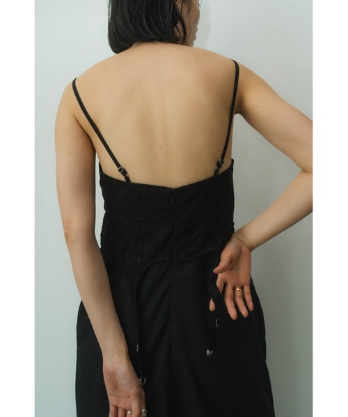 Knuth Marf(クヌースマーフ)の「lace docking one piece(ワンピース・レディース・ブラック/カーキ・SMALL/X-SMALL)」の10枚目の写真