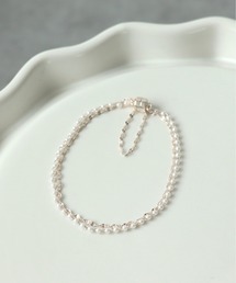 Three Four Time | ミニパール×チェーンマグネットブレスレット(ブレスレット)