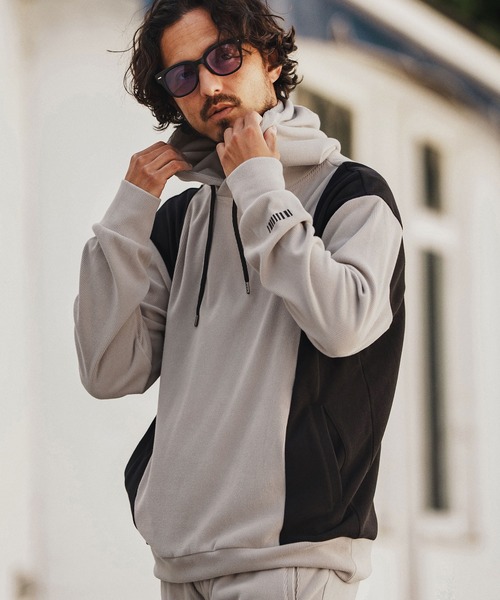 felkod（フィルコッド）の「mpa3834- Stretch Corduroy Switch Parka コーデュロイパーカー（パーカー・メンズ・グレイッシュベージュ/ブラック・S/M/L）」の10枚目の写真