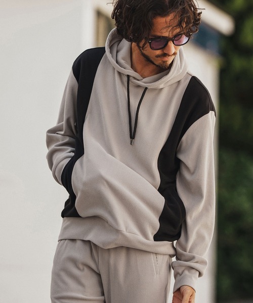 felkod（フィルコッド）の「mpa3834- Stretch Corduroy Switch Parka コーデュロイパーカー（パーカー・メンズ・グレイッシュベージュ/ブラック・S/M/L）」の11枚目の写真