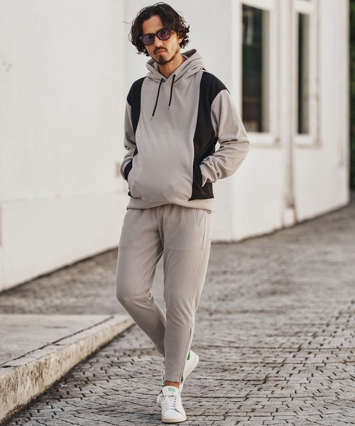 felkod（フィルコッド）の「mpa3834- Stretch Corduroy Switch Parka コーデュロイパーカー（パーカー・メンズ・グレイッシュベージュ/ブラック・S/M/L）」の12枚目の写真