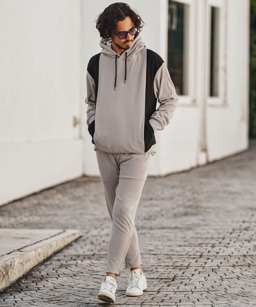 felkod（フィルコッド）の「mpa3834- Stretch Corduroy Switch Parka コーデュロイパーカー（パーカー・メンズ・グレイッシュベージュ/ブラック・S/M/L）」の14枚目の写真