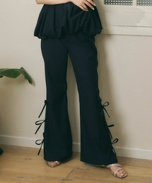 Olu. | サイドリボンフレアパンツ[セットアップ可能](その他パンツ)