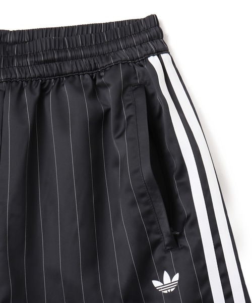 adidas PIN-STRIPE SATIN SHORTS / アディダス ピン ストライプ