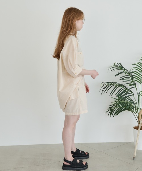 Crisp(クリスプ)の「ストライプハーフパンツ(その他パンツ・レディース・グリーン/イエロー・FREE)」の19枚目の写真