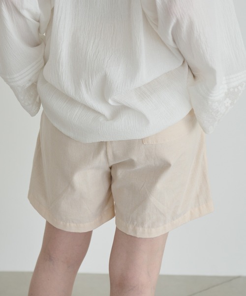 Crisp(クリスプ)の「ストライプハーフパンツ(その他パンツ・レディース・グリーン/イエロー・FREE)」の12枚目の写真