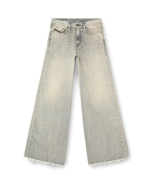 DIESEL>>ディーゼル 1978 D-アケミ フレア ジーンズ フレア Jeans - 1978 D-Akemi | ブラック/ ダークグレー