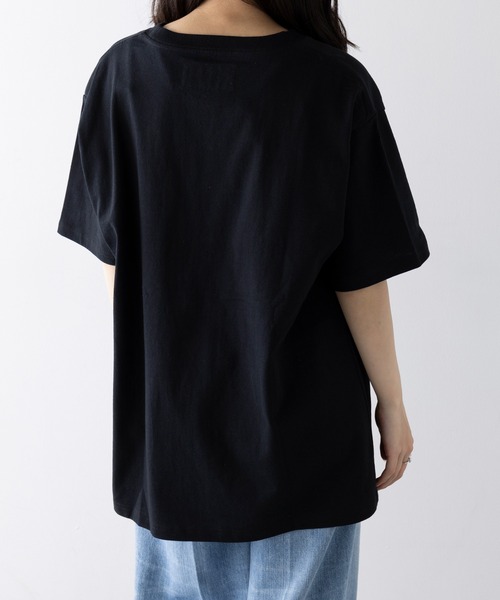 tシャツ 「UNIVERSAL OVERALL」EMBROIDERY TEE U2523249 レディース セール】【UNIVERSAL OVERALL】EMBROIDERY TEE U2523249（T