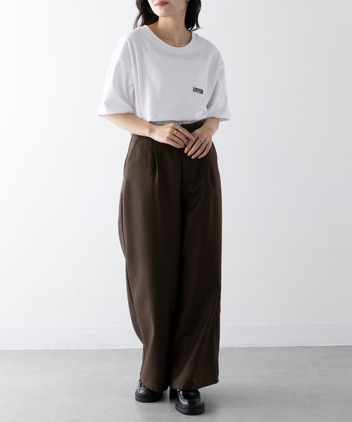 セール】【UNIVERSAL OVERALL】EMBROIDERY TEE U2523249（T