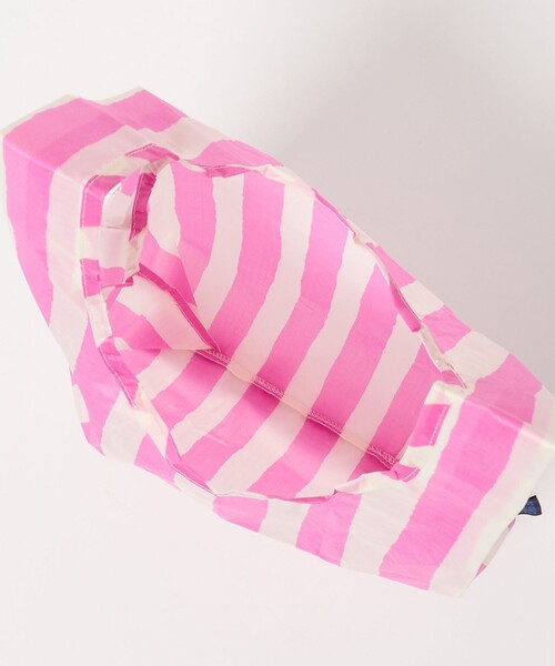 BAGGU（バグー）の「＜BAGGU＞BABY ストライプ / キッズ（エコバッグ/サブバッグ・キッズ・コバルトブルー/ピンク・FREE）」の13枚目の写真