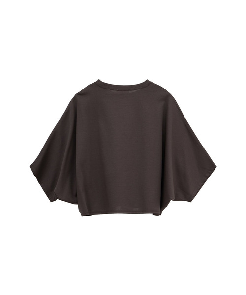 1er Arrondissement（プルミエアロンディスモン）の「ハイゲージポンチクロップドTシャツ（Tシャツ/カットソー・レディース・オフホワイト/ブラック系その他3/ブラウン系その他5・FREE）」の12枚目の写真