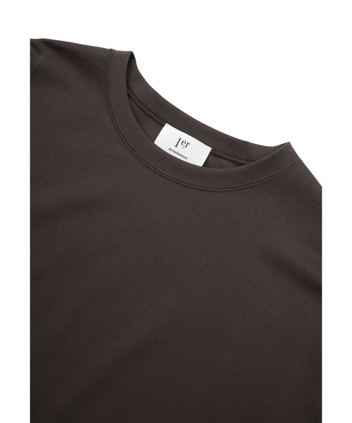 1er Arrondissement（プルミエアロンディスモン）の「ハイゲージポンチクロップドTシャツ（Tシャツ/カットソー・レディース・オフホワイト/ブラック系その他3/ブラウン系その他5・FREE）」の13枚目の写真