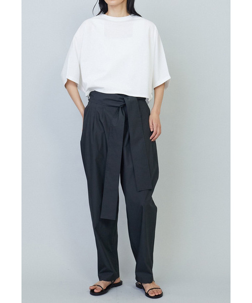 1er Arrondissement（プルミエアロンディスモン）の「ハイゲージポンチクロップドTシャツ（Tシャツ/カットソー・レディース・オフホワイト/ブラック系その他3/ブラウン系その他5・FREE）」の19枚目の写真