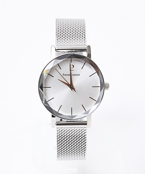 PIERRE LANNIER(ピエール・ラニエ)の「【Pierre Lannier/ピエール・ラニエ】マルチプル/金属ベルト/レディース/腕時計/キラキラ/エレガント【WEB限定】(アナログ腕時計・レディース・シルバー/エメラルド/ブラウン/ピンクゴールド/ネイビー・フリー)」の8枚目の写真